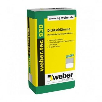 Гидроизоляционная смесь WEBER weber.tec 930 25 кг