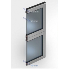 Секційні ворота ALUTECH AluTherm АЛП 45 мм