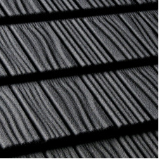 Композитная черепица QueenTile Shake 1-тайлова 1140x410 мм black