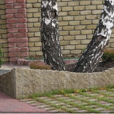 Стовпчик декоративний Золотий Мандарин 250х100х80 мм гірчичний