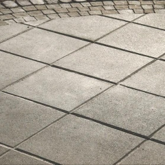 Тротуарна плитка Золотий Мандарин Плита 400х400х60 мм сірий Луцьк