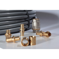 Кран шаровой для воды Heat-PEX ВЗ 1" 40 бар