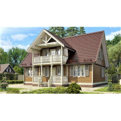 Дом из профилированного бруса, деревянный 10х12 м Киев