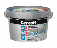 Затирка для швов Ceresit СЕ 43 Grand'elit 2 кг графит