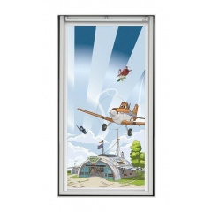Затемнююча штора VELUX Disney Planes 1 DKL М06 78х118 см (4620) Київ
