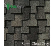 Битумная черепица GAF Grand Canyon Storm Cloud Gray