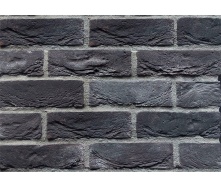 Облицювальна плитка Loft Brick Манхетен 20 210x65 мм Чорний з сіллю