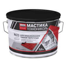 Мастика для гнучкої черепиці ТЕХНОНІКОЛЬ №23 Фіксер 3,6 кг