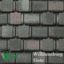 Битумная черепица GAF Camelot Williamsburg Slate