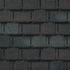 Фото - Бітумна черепиця GAF Camelot II Royal Slate Бітумна черепиця GAF Camelot II Royal Slate