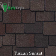 Битумная черепица GAF Woodland Tuscan Sunset