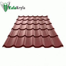 Фото - Металлочерепица RUUKKI Monterrey Polyester matt 0,45 мм Металлочерепица RUUKKI Monterrey Polyester matt 0,45 мм