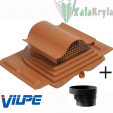 Кровельный вентиль VILPE PELTI - KTV с адаптером