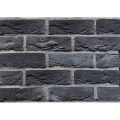 Облицовочная плитка Loft Brick Манхетен 20 210x65 мм Черный с солью Киев