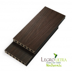 Терасна дошка двостороння LEGRO ULTRA NATURALE Walnut 3D-ефект фарбування дерево-полімерна композитна дошка для тераси, доріжок коричнева Хмельницький