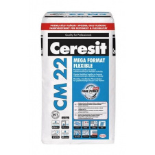 Фото - Клейова суміш Ceresit CM 22 MEGA FORMAT FLEXIBLE 25 кг Клейова суміш Ceresit CM 22 MEGA FORMAT FLEXIBLE 25 кг