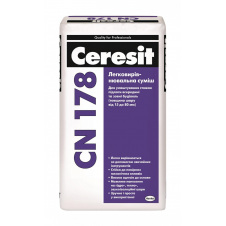 Фото - Легковыравнивающаяся стяжка Ceresit CN 178 25 кг Легковыравнивающаяся стяжка Ceresit CN 178 25 кг