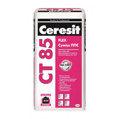 Клейова суміш Ceresit СТ 85 Flex 25 кг Київ