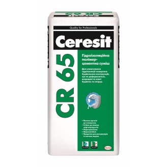 Гидроизоляционная полимерцементная смесь Ceresit СR 65 25 кг