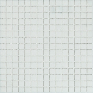 Мозаїка скляна Stella di Mare B11 біла на сітці 327х327 мм