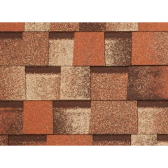 Битумная черепица Tegola Nobil Tile Верона 1000х340 мм красный с отливом Балаклея