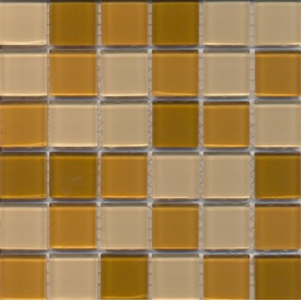 Мозаика VIVACER микс прозрачное стекло 2,5х2,5 CMmix01 30х30 cм