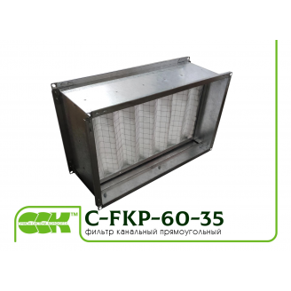 Повітряний фільтр для канальної вентиляції C-FKP-60-35-G4-panel