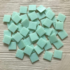 Скляна мозаїка Eco-Mosaic 20х20 мм 33х33 см салатова (20L21)