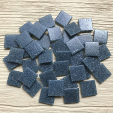 Стеклянная мозаика Eco-Mosaic 20х20 мм 33х33 см серая (20L58)