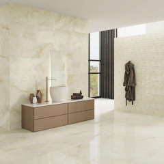 Керамическая плитка Baldocer Quios Blaze Cream Rectificado 40х120 см Измаил
