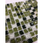 Мозаика стеклянная VIVACER MixL03 зеленый микс 30x30 cм Лосиновка