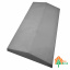 Коник для забору бетонний 360х680 мм сірий Умань