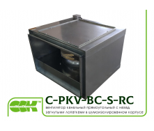 Вентилятор C-PKV-BC-S-90-50-6-380-RC канальний прямокутний