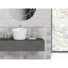 Керамогранітна плитка настінна Cersanit Snowdrops Patchwork 200х600 мм Київ