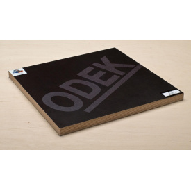 Ламінована фанера водостійка ОДЕК 2500x1250x12 мм темно-коричнева/гладка