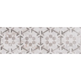 Керамогранитная плитка настенная Cersanit Concrete Style Inserto Geometric 200х600х8,5 мм