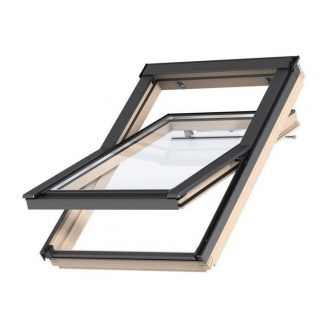 Мансардное окно VELUX Оптима Стандарт GZR 3050 PR08 деревянное 940х1400 мм