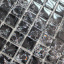 Стеклянная мозаика Керамик Полесье Gretta Black колотое стекло 300х300 мм Николаев