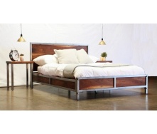 Ліжко в стилі LOFT (Bed-113)