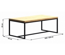 Журнальний столик у стилі LOFT (Table - 578)