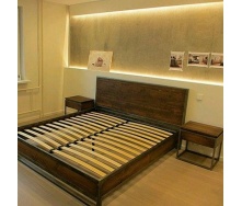 Ліжко в стилі LOFT (Bed-056)