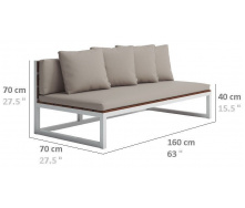 Модульный диван в стиле LOFT (Sofa-16)