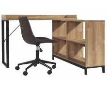 Угловой письменный стол в стиле LOFT (Office Table - 057)