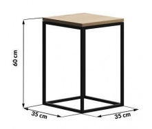 Прикроватный столик в стиле LOFT (Table - 328)