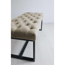 Банкетка-пуф для передпокою в стилі LOFT (Sofa-56)