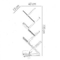 Стеллаж для книг в стиле LOFT (Rack - 231) Киев