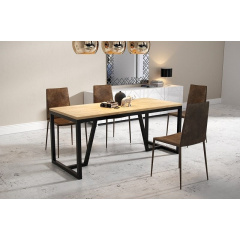 Обідній стіл в стилі LOFT (Table - 043) Кропива
