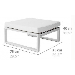 Лаунж пуф в стилі LOFT (Sofa-38) Мукачево