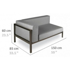 Модульний диван кутовий у стилі LOFT (Sofa-46) Черкаси