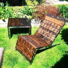 Шезлонг в стилі LOFT (Deck chair - 06) Київ